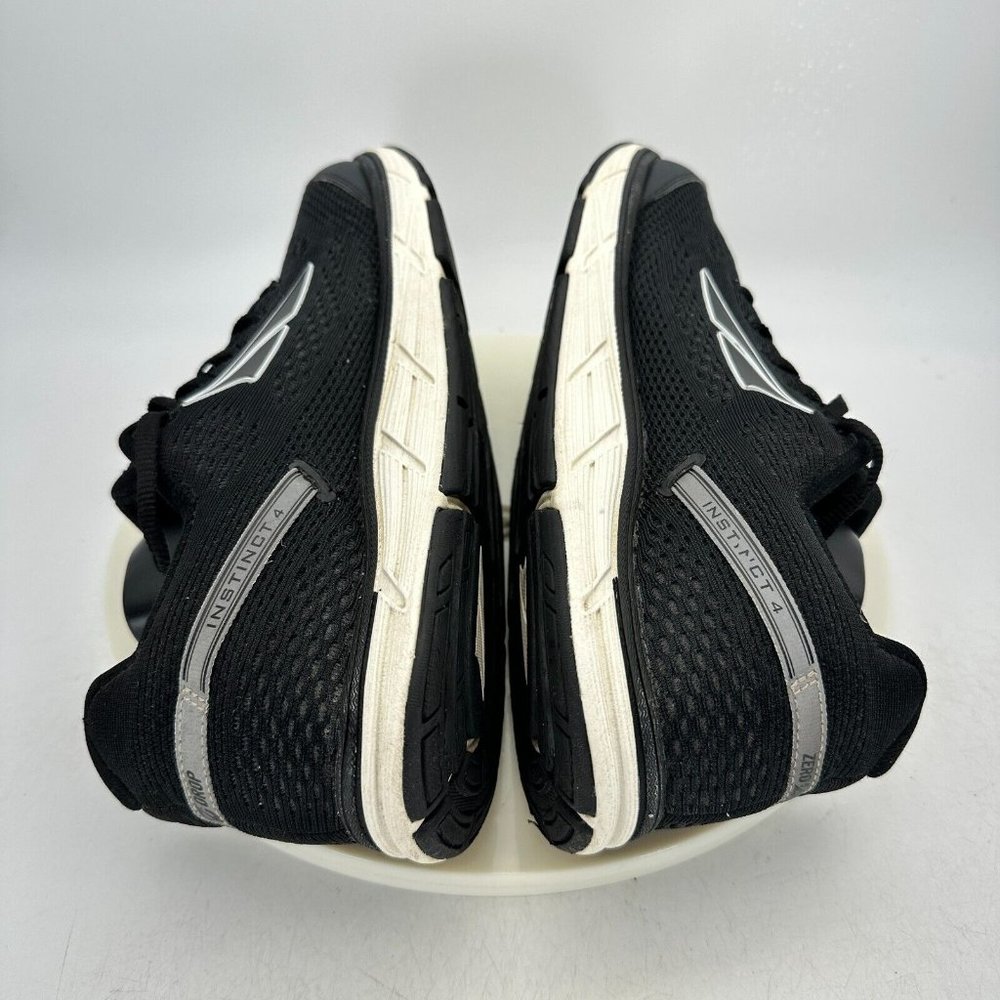 Altra Instinct 4 Men Size 10.5 AFM1735F-2 Black White Running Athletic Shoes - Picture 8 of 14